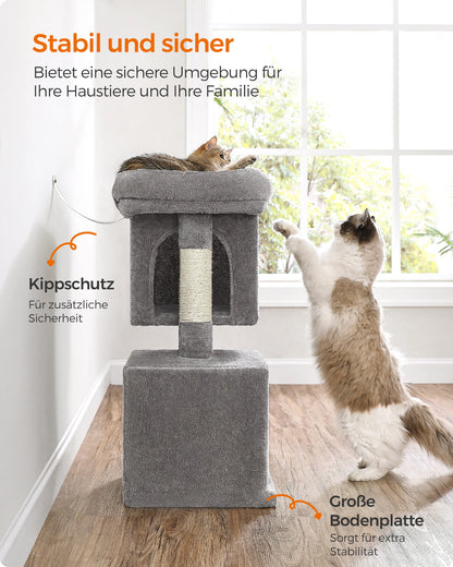 Kuscheliger Katzenbaum mit Kratzspaß